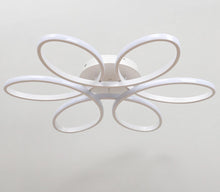 Load image into Gallery viewer, LED Ceiling Light Modern White 3 Color Light 24 cm Flower Shape

