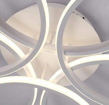 Load image into Gallery viewer, LED Ceiling Light Modern White 3 Color Light 24 cm Flower Shape
