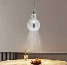 Load image into Gallery viewer, Vintage Smoked Glass Shade Chandelier Pendant Ceiling E27
