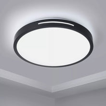 Load image into Gallery viewer, LED Ceiling Light Panel Down Lights Black 34cm Cool White
