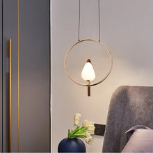 Load image into Gallery viewer, Modern Bird Gold Chandelier LED Pendant Light Ceiling Lamp 3 Color Lights
