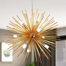 Load image into Gallery viewer, Chandelier Ceiling light Chandelier 9-Lights Sputnik Pendant Lights Gold

