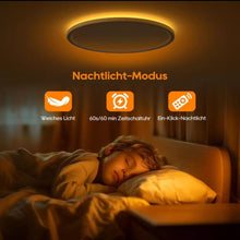 Load image into Gallery viewer, LED Dimmable Ceiling Light Modern Lamp with Remote Control White LED Flush Mount
