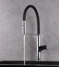 Load image into Gallery viewer, Modern Pull-Down Kitchen Faucet with Flexible Hose Chrome Tap
