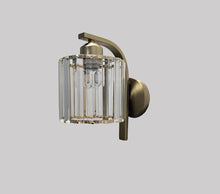 Load image into Gallery viewer, Wall Lights Retro Wall Lamp Bedside Lamp Modern Minimalist Black/Gold Sconce
