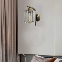 Load image into Gallery viewer, Wall Lights Retro Wall Lamp Bedside Lamp Modern Minimalist Black/Gold Sconce
