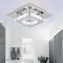 Load image into Gallery viewer, LED Ceiling Light Modern 20cm Small Crystal for Hallways and Corridor Flush Mount
