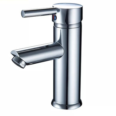 Basin Tap Bathroom Single Lever Basin Tap Chrome Finish Mono Mixer Tap Modern