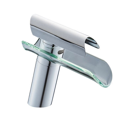 Waterfall Modern Bathroom Basin Tap Waterfall Modern Bathroom Basin Tap Chrome Finish Mixer Monobloc
