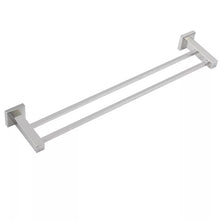 Load image into Gallery viewer, towel holder 60cm Double Towel Holder Chrome Wall Mounted Rack Holder Accessory

