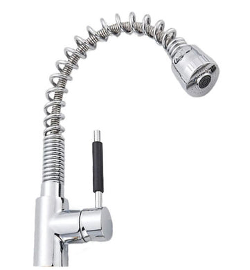 best pull out kitchen taps 2020 360°Mixer Kitchen Tap Chrome Finish Pull Out Spray Taps Sink Mixing Spring Neck