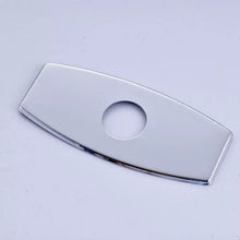 Load image into Gallery viewer, Chrome Finish Cover Hole Plate Bathroom Kitchen Sink Hole Cover Plate Deck Mount Chrome Finish 6 Inch Plumbing
