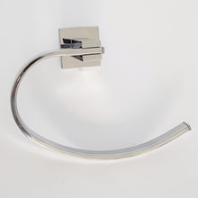 Load image into Gallery viewer, Towel Holder Bathroom Hand Towel Holder Chrome Finish Wall Mounted Accessory Chrome Finish
