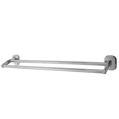 Towel Holder 60cm Towel Holder Chrome Finish Wall Mounted Bathroom Accessory