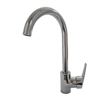 Load image into Gallery viewer, Kitchen Tap Kitchen Tap Chrome Finish Swivel Spout Single Lever Brass Faucet  Kitchen Tap Chrome Finish Swivel Spout Single Lever Brass Faucet
