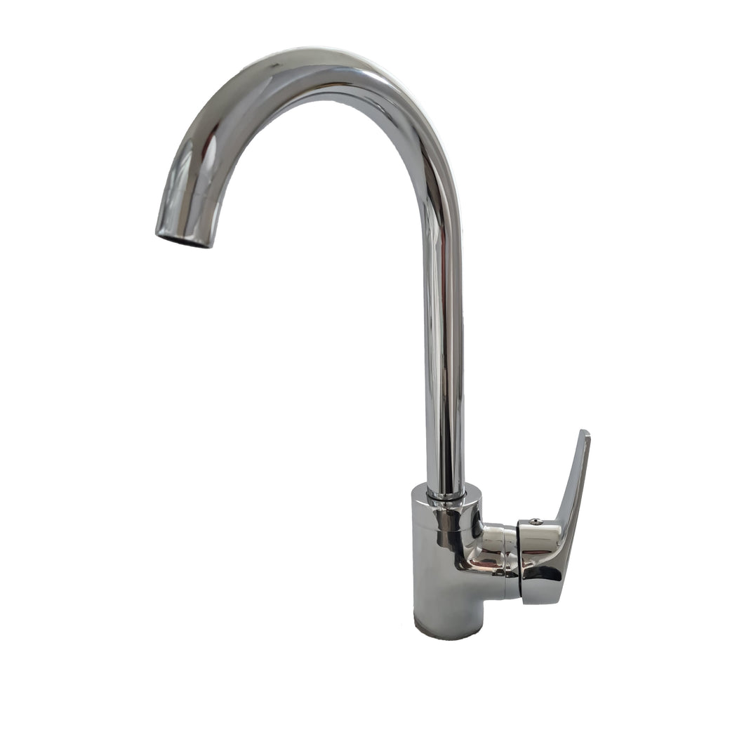 Kitchen Tap Kitchen Tap Chrome Finish Swivel Spout Single Lever Brass Faucet  Kitchen Tap Chrome Finish Swivel Spout Single Lever Brass Faucet