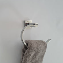 Load image into Gallery viewer, Wall Mounted Towel Ring Bathroom Hand Towel Holder Chrome Finish Wall Mounted Accessory Chrome Finish
