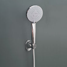 Load image into Gallery viewer, shower mixer set Round Shower Set Thermostatic Concealed Round Mixer Head Chrome Valve
