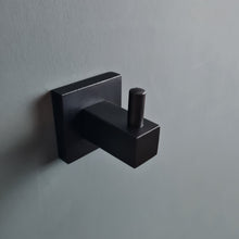 Load image into Gallery viewer, black robe hooks for doors black bathroom robe hooks black double door robe hook black double robe hook single robe hook black single door robe hook black single coat hooks for doors black bedroom door hooks robe hook black single robe hook black

