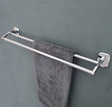 Load image into Gallery viewer, Wall Mounted Towel Holder 60cm Towel Holder Chrome Finish Wall Mounted Bathroom Accessory
