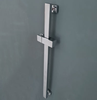Chrome shower holder rail Chrome shower rail kit Chrome hand shower rail Chrome shower riser rail