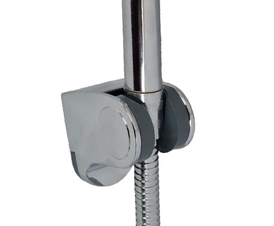 Chrome shower holder rail Chrome shower rail kit Chrome hand shower rail Chrome shower riser rail