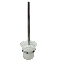 Load image into Gallery viewer, wall mounted silicone toilet brush Toilet Brush &amp; Holder Square Set Wall Mount Bathroom Accessory
