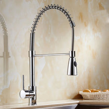 Load image into Gallery viewer, Pull Out Down Kitchen Tap Chrome Finish Mono FaucetPull Out Down Kitchen Tap Chrome Finish Mono Faucet
