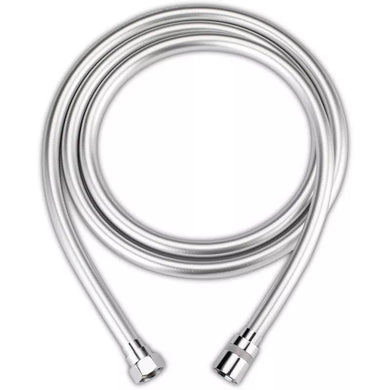 Shower Hose  Chrome Finish  1.5 M Long Shower Bathroom Plumbing Shower Hose Flexible Chrome Standard Pipe Flexi
