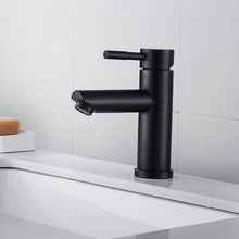 Load image into Gallery viewer, Cheap Black Taps Bathroom Single Lever Black Basin Mono Mixer Tap Modern Black Basin Tap basin sink
