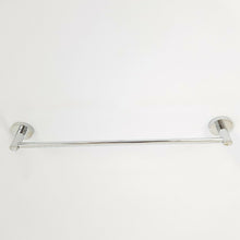 Load image into Gallery viewer, Modern Bathroom Towel Holder Chrome Finish Wall Mounted Round Accessory 60cm Modern Bathroom Towel Holder Chrome Finish Wall Mounted Round Accessory 60cm
