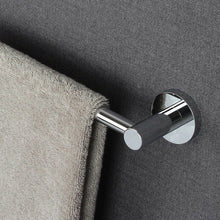 Load image into Gallery viewer, Bathroom Accessory  Towel Rack Holder Modern Bathroom Towel Holder Chrome Finish Wall Mounted Round Accessory 60cm
