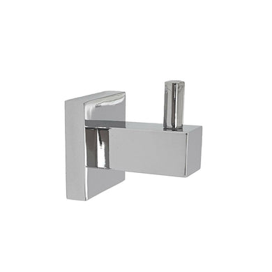 bathroom hooks Bathroom Robe Towel Coat Hooks Holder Hanger Wall Mounted Chrome Accessory