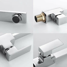 Load image into Gallery viewer, Kitchen Tap Mixer Kitchen Tap Chrome Finish Sink Mixer Tap Swivel Modern
