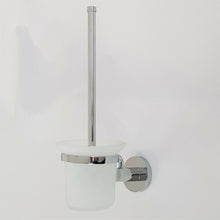 Load image into Gallery viewer, Toilet Brush &amp; Holder Toilet Stand Set Wall Mount Accessory Cleaning Tool WC
