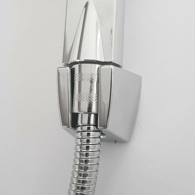 Chrome shower holder rail Chrome shower rail kit Chrome hand shower rail Chrome shower riser rail