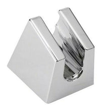 Load image into Gallery viewer, Chrome shower holder rail Chrome shower rail kit Chrome hand shower rail Chrome shower riser rail
