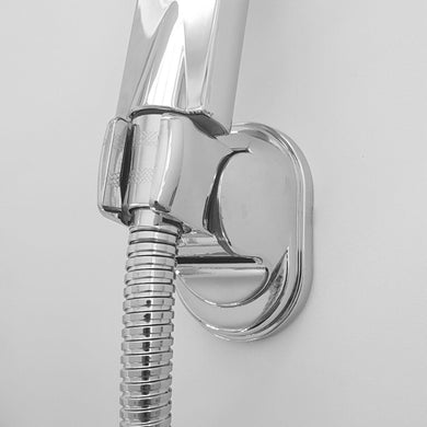 Chrome shower holder rail Chrome shower rail kit Chrome hand shower rail Chrome shower riser rail