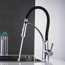 Load image into Gallery viewer, Kitchen Tap Pull Down Rotation 360 Kitchen Kitchen Tap Chrome Finish Pull Down Spray Faucet
