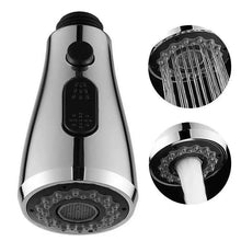 Load image into Gallery viewer, 2 Spray Options  Kitchen Tap Chrome Finish Pull Out Tap Sink Taps Pull Down Mixer Tap 360 Swivel Spout Single Lever
