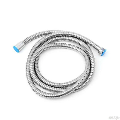 shower hose connector  1.5 M Long Shower Bathroom Plumbing Shower Hose Flexible Stainless Steel Chrome Standard Pipe Flexi