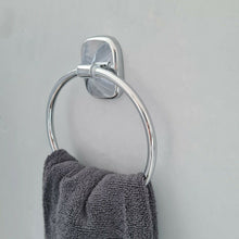 Load image into Gallery viewer, Towel Holder Chrome Bathroom Towel Holder Chrome Finish Wall Mounted Accessory

