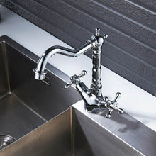 Load image into Gallery viewer, Traditional bridge kitchen tap
