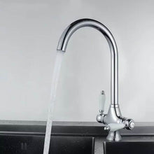 Load image into Gallery viewer, Lever Handles Kitchen tap with ceramic lever handles

