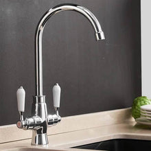 Load image into Gallery viewer, Mixer Kitchen Tap Kitchen tap with ceramic lever handles
