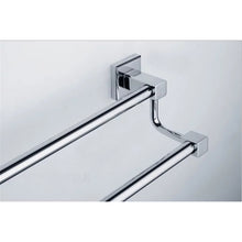 Load image into Gallery viewer, towel holder wall 60cm Double Towel Holder Chrome Wall Mounted Rack Holder Accessory
