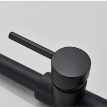 Load image into Gallery viewer, Kitchen Tap Black Kitchen Tap Black Finish Pull Out 360°Swivel Spout Spray Faucet
