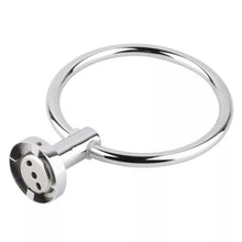 Load image into Gallery viewer, Wall Mounted Towel Ring Hand Towel Holder Chrome Finish Wall Mounted Bathroom Accessory
