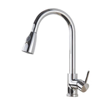 Load image into Gallery viewer, Kitchen Tap Faucet Kitchen Tap Chrome Finish with Pull Out Hose Spray Single Lever Faucet
