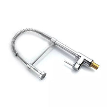 Load image into Gallery viewer, Kitchen Tap Chrome Finish Deck Mounted Kitchen Tap Chrome Finish Mono Faucet Pull Out
